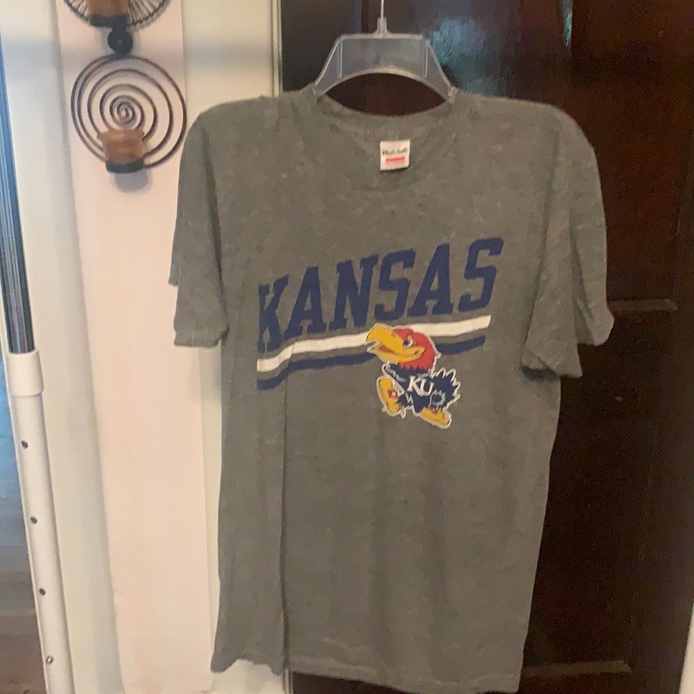 Charlie Hustle KU T-Shirt Medium